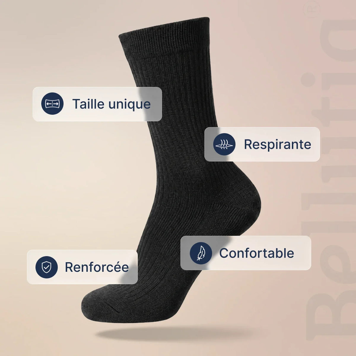Pack de 3 paires - Chaussettes AeroSensa™