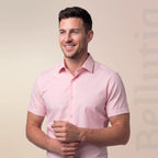 Chemise Ajustée à Manches Courtes